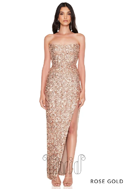 Revel Strapless Gown