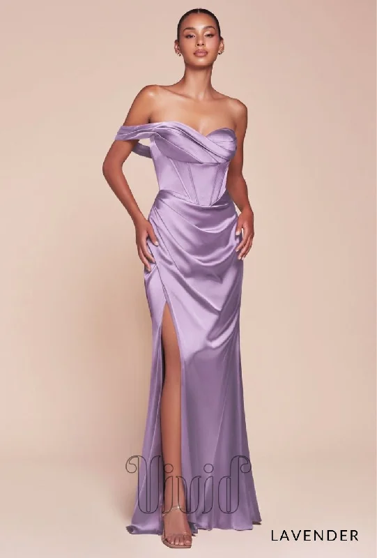 Stella One Shoulder Gown