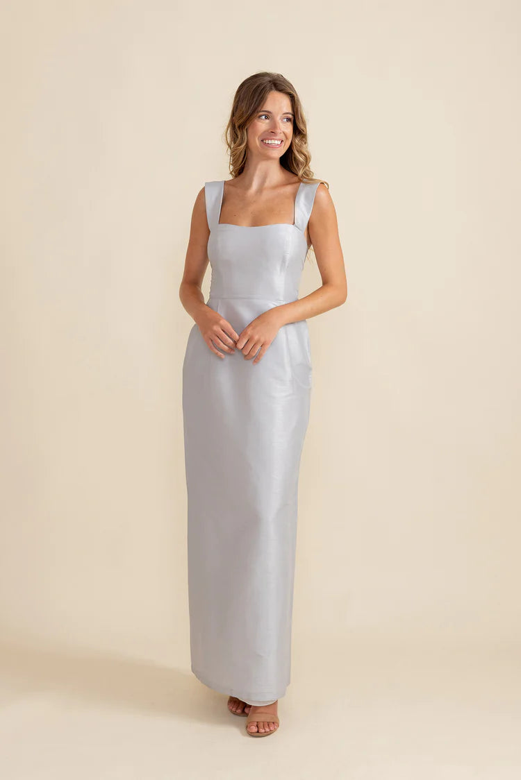 Beckett Bodice With Brunch Skirt Long in Shantung