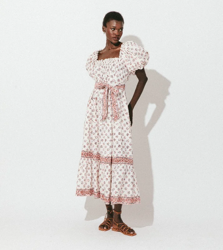 Elisa Midi Dress | Belize Blossom